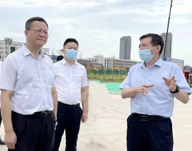西安市委常委、經(jīng)開區(qū)黨工委書記康軍一行蒞臨公司調(diào)研考察